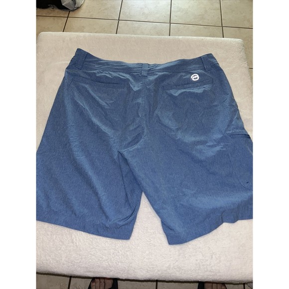 Magellan Outdoors Men's Fishing Flat Front Shorts Water Repellent 6-Pocket Sport - Picture 6 of 7